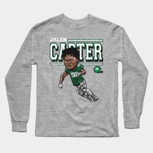 Jalen Carter Philadelphia Cartoon Long Sleeve T-Shirt